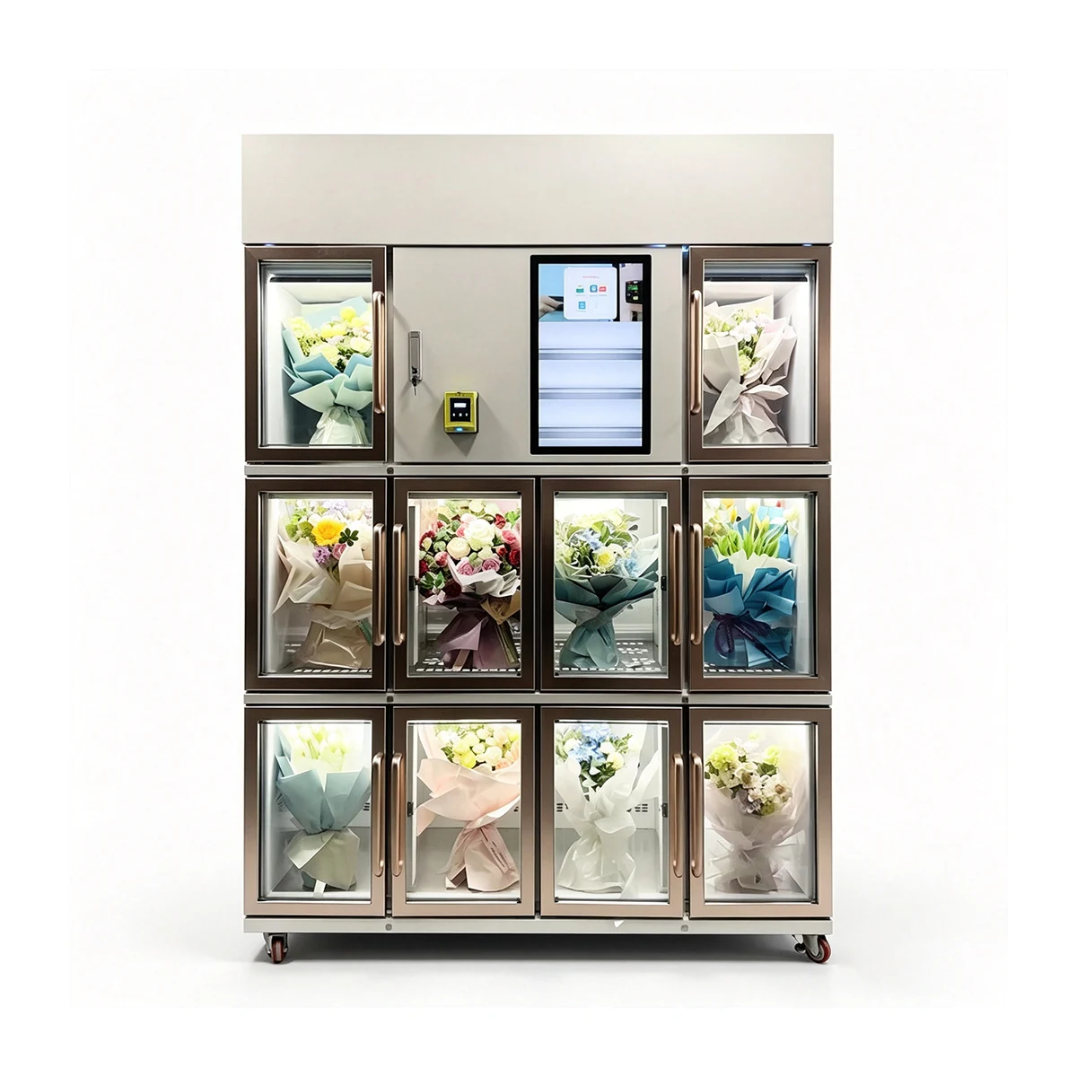 24/7 Self-Service Flower Vending Machine for Bouquets