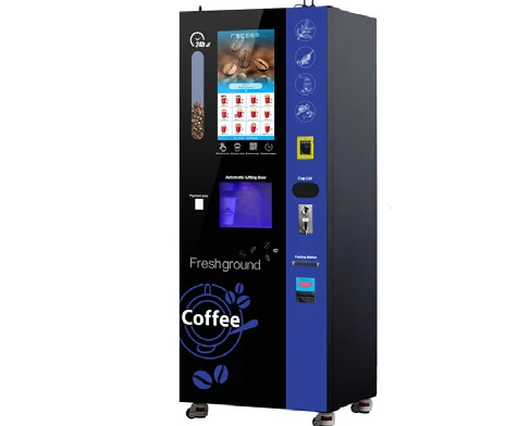 Smart Hot Coffee Vending Machine with Cashless Payment