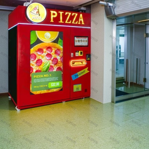 Support 12 inchs big meat and vegetable pizza selling  pizza vending machine in university schools - Image 2