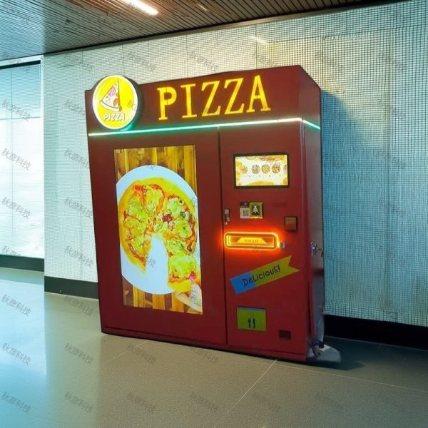 Support 12 inchs big meat and vegetable pizza selling  pizza vending machine in university schools - Image 4