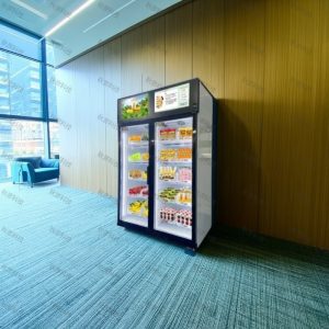 Smart vending machine with weighing sensor technology selling fruit,vegetable,egg,snack and cold drink