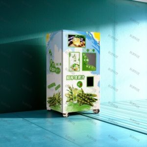 Fresh sugarcane orange juice vending machine 24 hours self-service with system