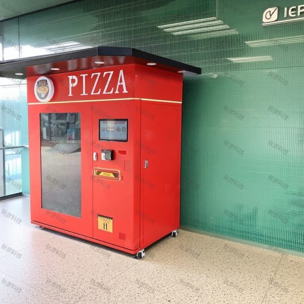 Intelligent quick and delicious pizza vending machine with both frozen and heating system - Image 3