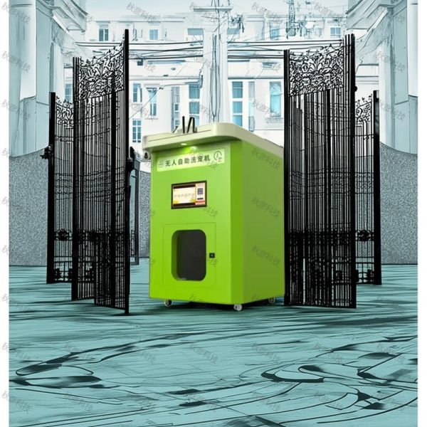 The hot new pet intelligent self-service washing and grooming vending machine with convenient payment options - Image 3